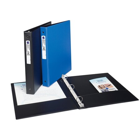 Avery Avery 8-1/2 in. W X 11 in. L Round Ring Assorted Non-View Binder 11718